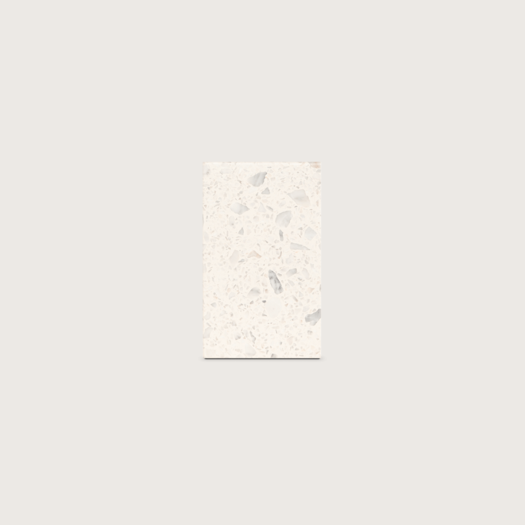 Crème small terrazzo dienblad LISE