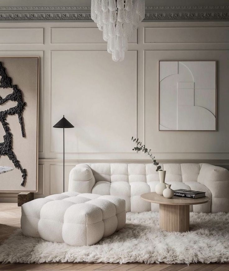 Interieur inspiratie - minimalistische sofa - zetel